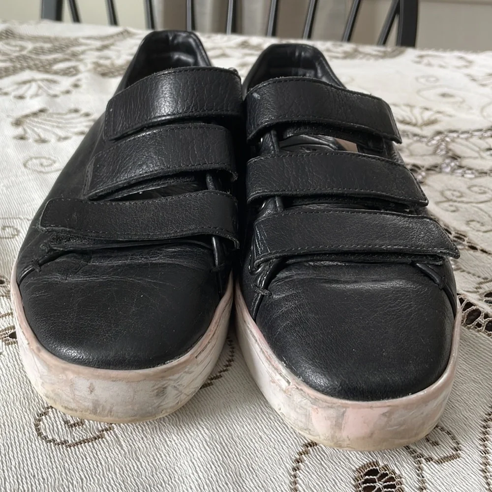 Rag & Bone Kent Leather Velcro Strap Sneakers